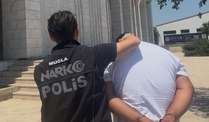 Muğla'da uyuşturucu operasyonunda yakalanan 29 şüpheliden 5'i tutuklandı