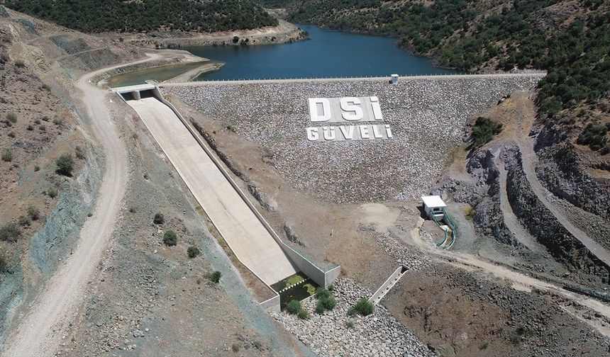 Güveli Barajı'ndaki sulama projesi yüzde 98 tamamlandı