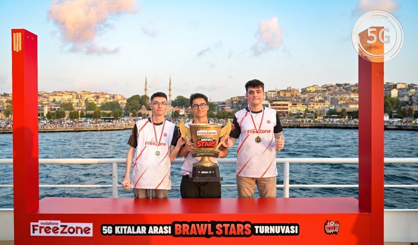 Vodafone FreeZone 5G Kıtalar Arası Brawl Stars Turnuvası sona erdi