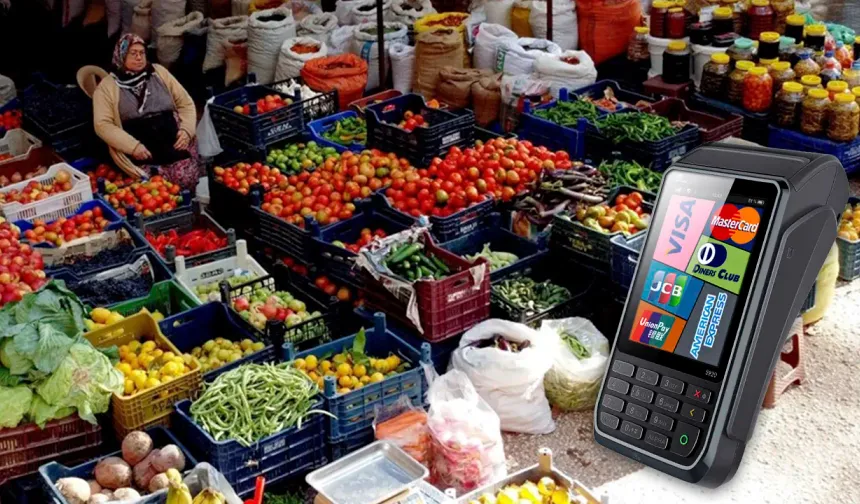 Uşak’ta Pazarcılara POS Cihazı Mecburiyeti
