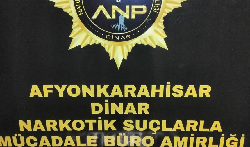 Afyonkarahisar'da uyuşturucuyla yakalanan 5 kişi gözaltına alındı