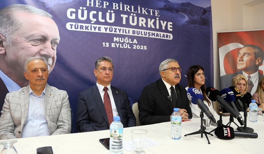 AK Parti Genel Başkan Yardımcısı Yayman, Muğla'da konuştu