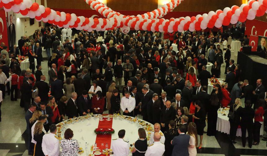 Muğla'da 29 Ekim Cumhuriyet Bayramı resepsiyonu düzenlendi