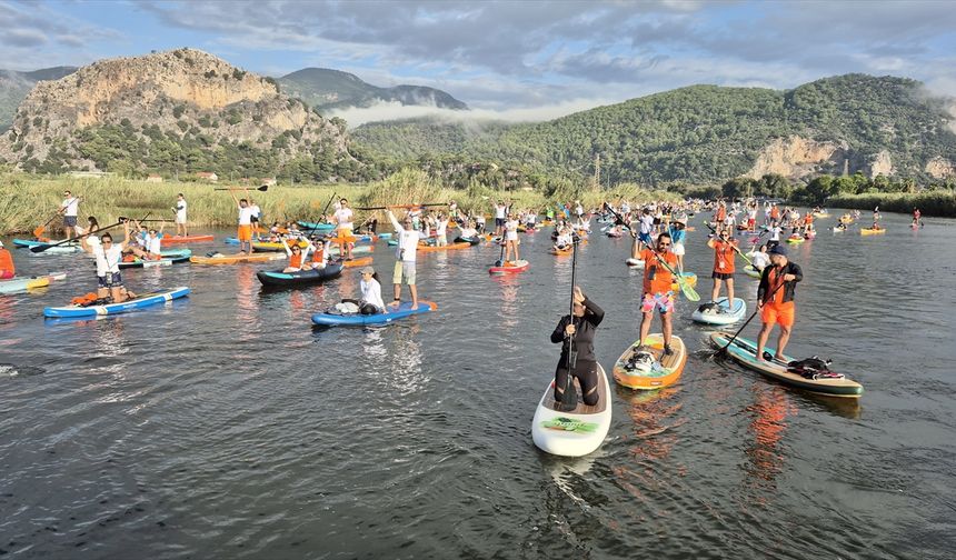 Muğla'da '6. Kano Fest 2025' etkinliği düzenlendi