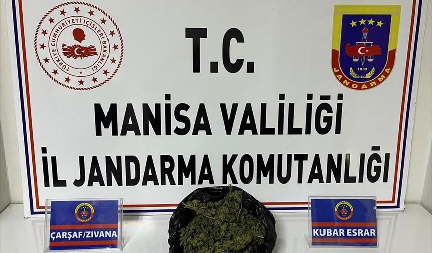 Manisa'da uyuşturucu madde ticareti yapan şüpheli yakalandı