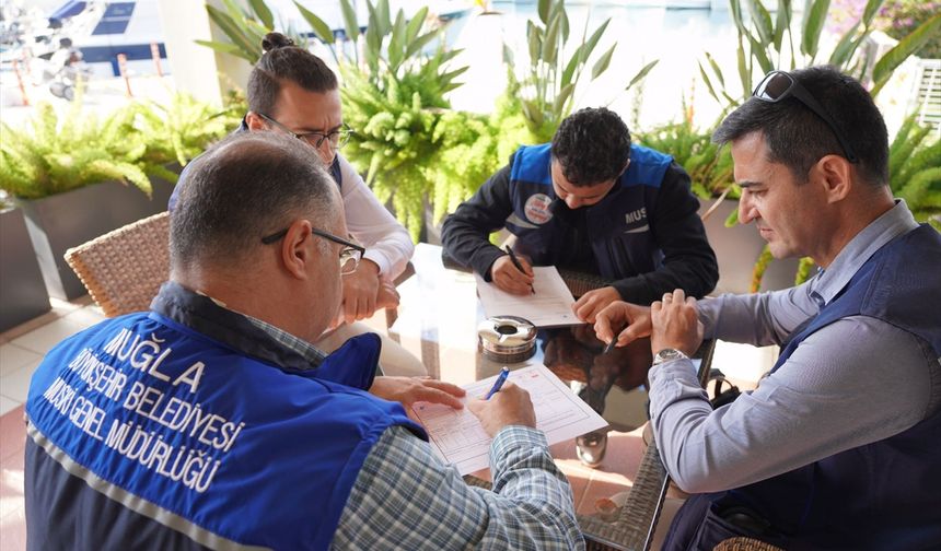 Muğla'da atık su denetimleri sürüyor