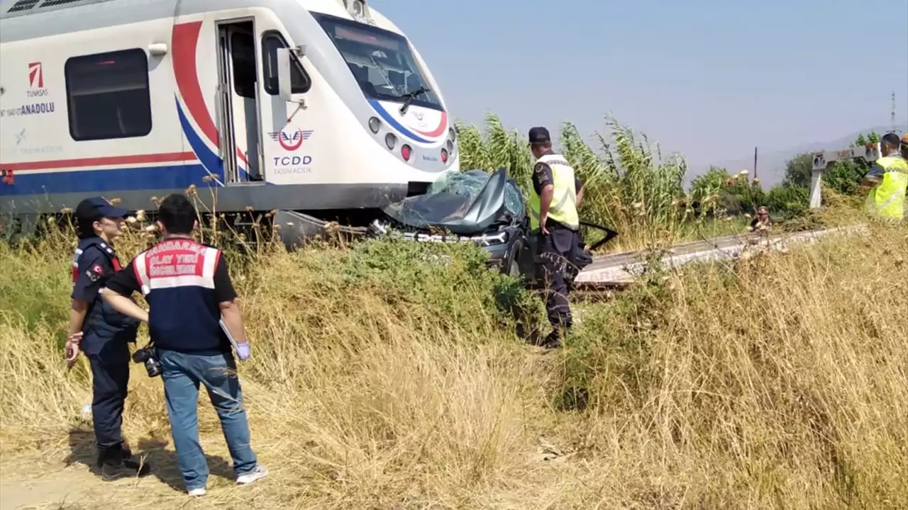 Izmir Usak Tren Kaza 2 Min