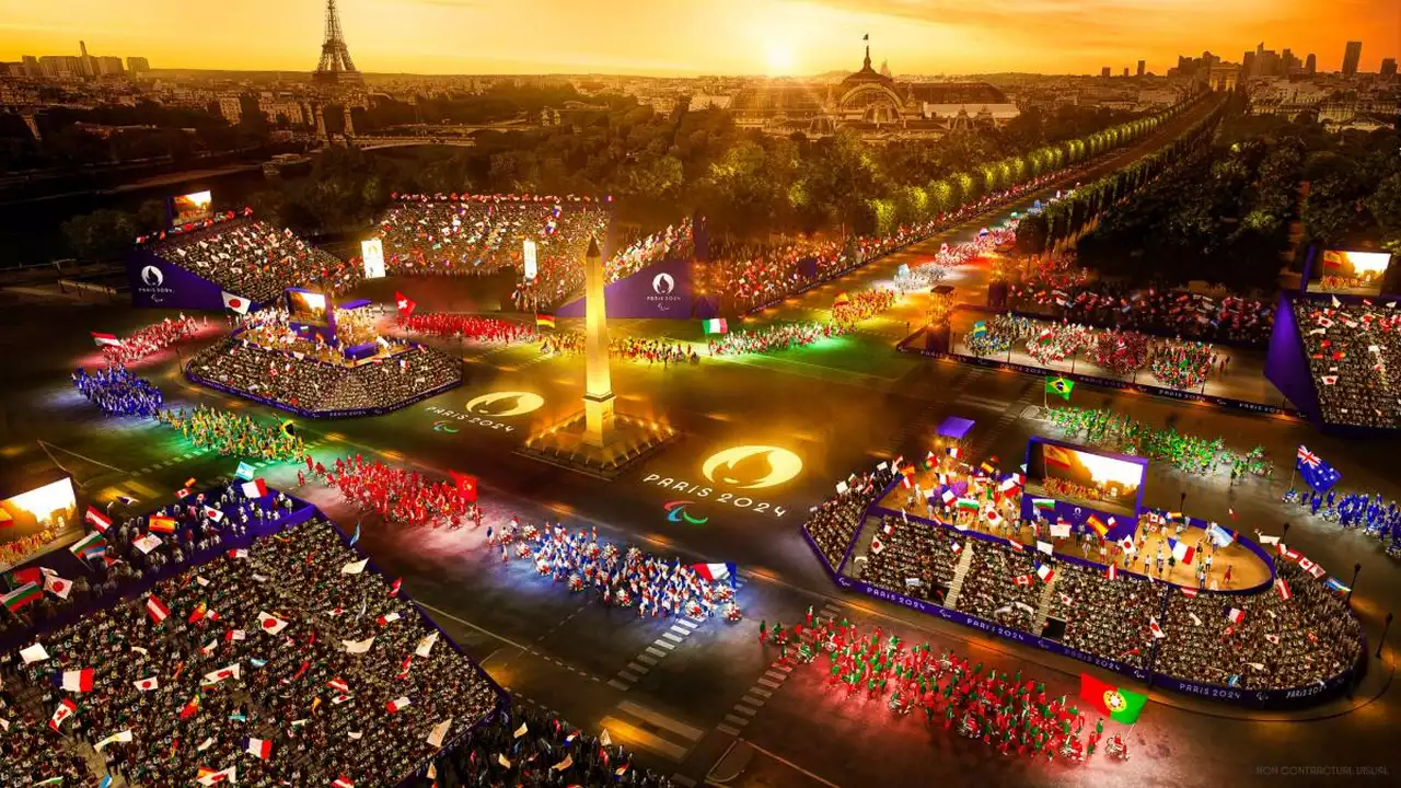 Paris 2024 Opening Ceremony Athletes Parade Min