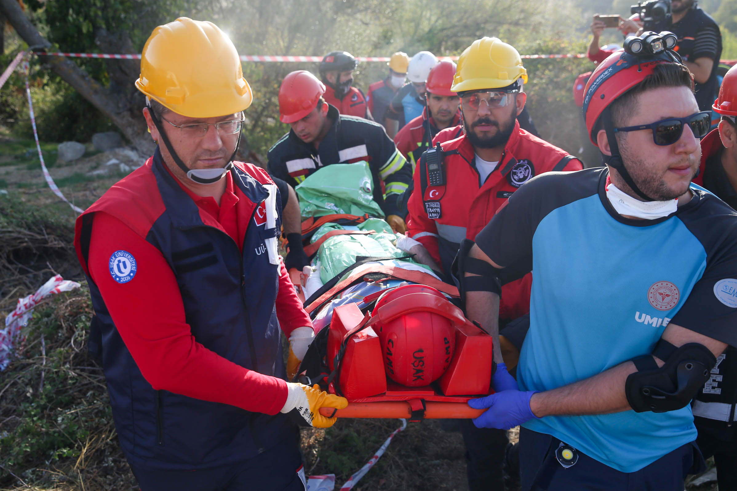 Usak Deprem Tatbikat3