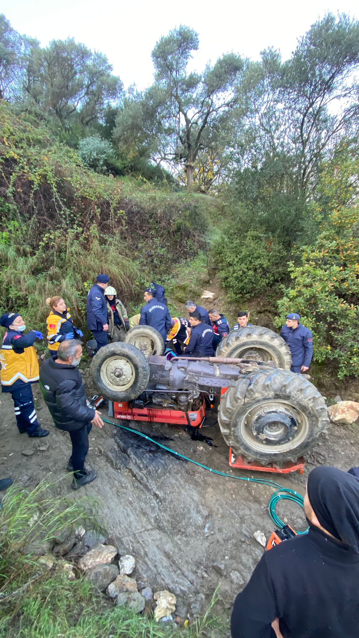 Tire Traktör Kaza