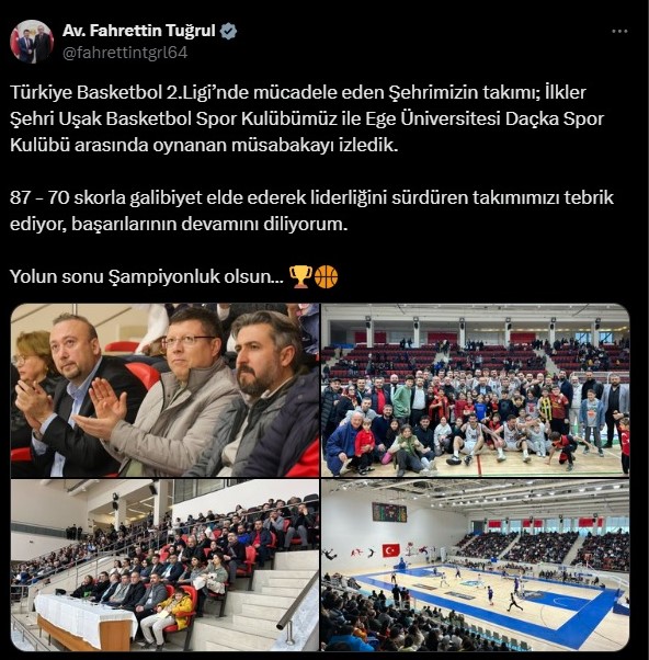 Fahrettin Tuğrul Twitter