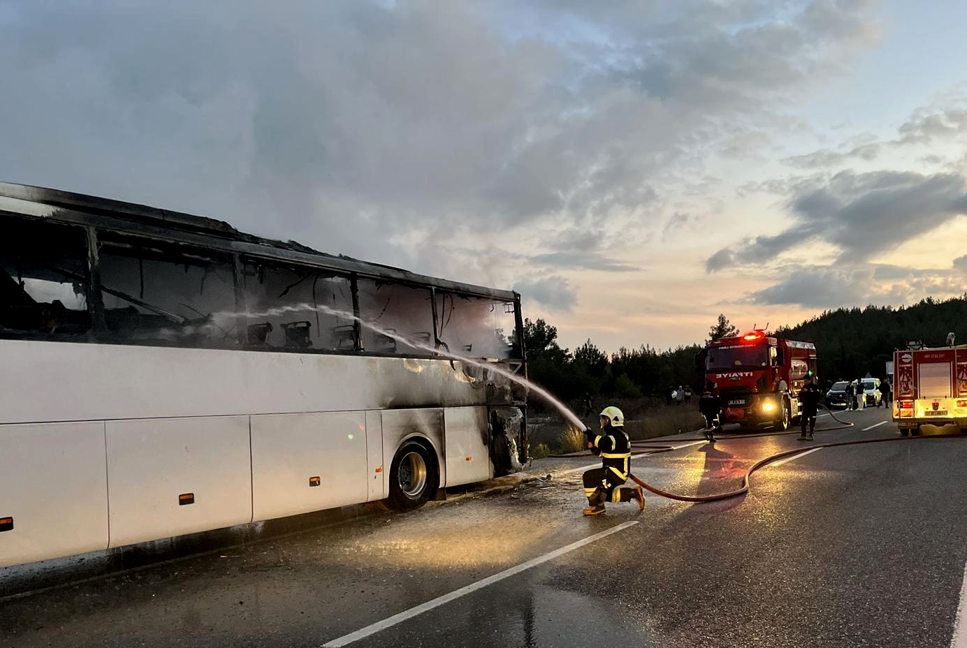 Otobüs Yangın