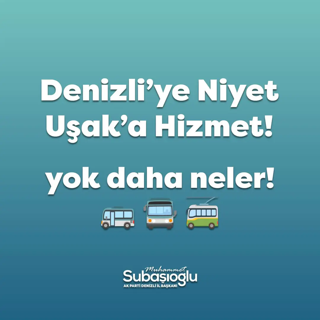 Denizli Usak Otobus Tasima 1