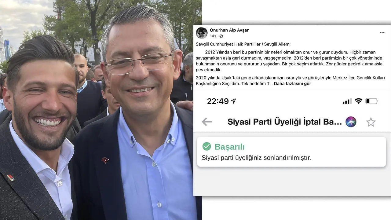 Onurhan Avşar Uşak Chp Istifa