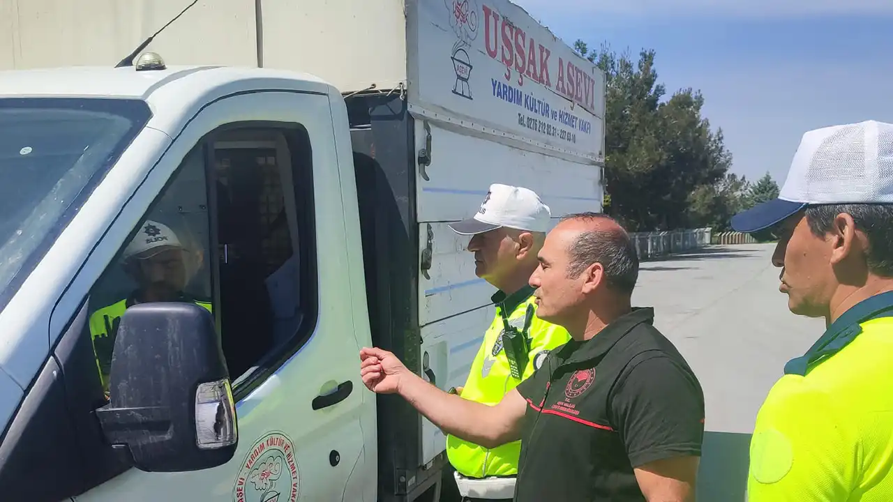 Hayvan Nakil Aracı Denetim Uşak 1
