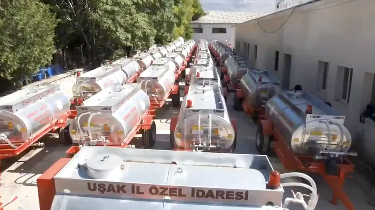 Uşak Il Özel Idare Yangın Tankeri Dağıtım 1