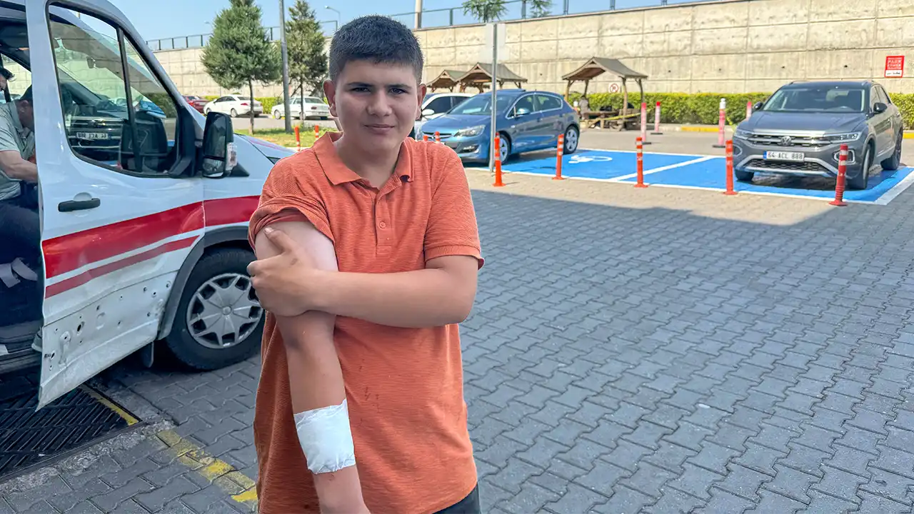 Uşak Acemi Kasap Yaralanma2