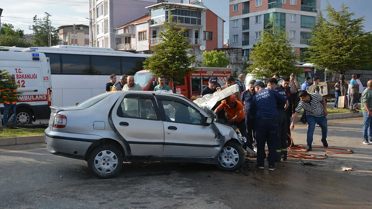 Uşak Banaz Kaza 1 Ölü1