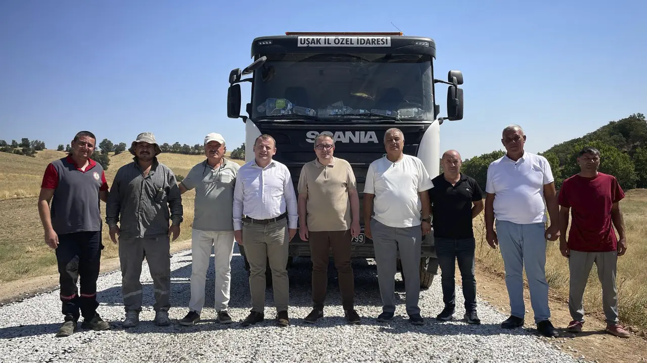 Eşme’de 5,8 Km’lik Asfalt Yol Tamamlandı