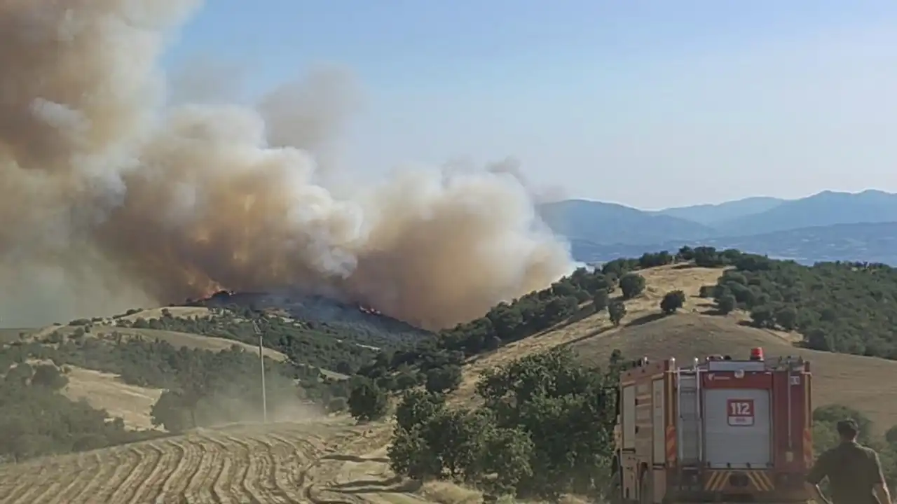 Uşak Banaz Eşme Yangın2