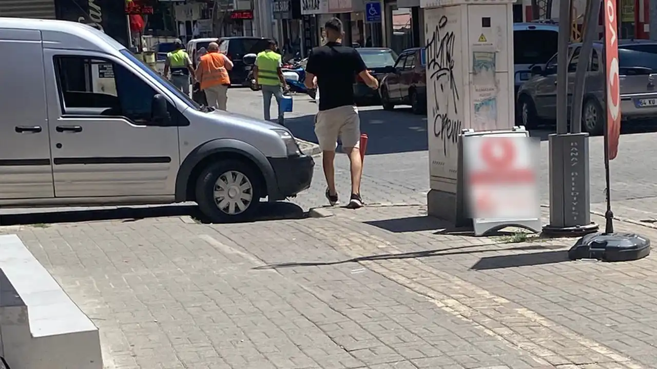 Uşak Banaz Kaldırım Işgali2