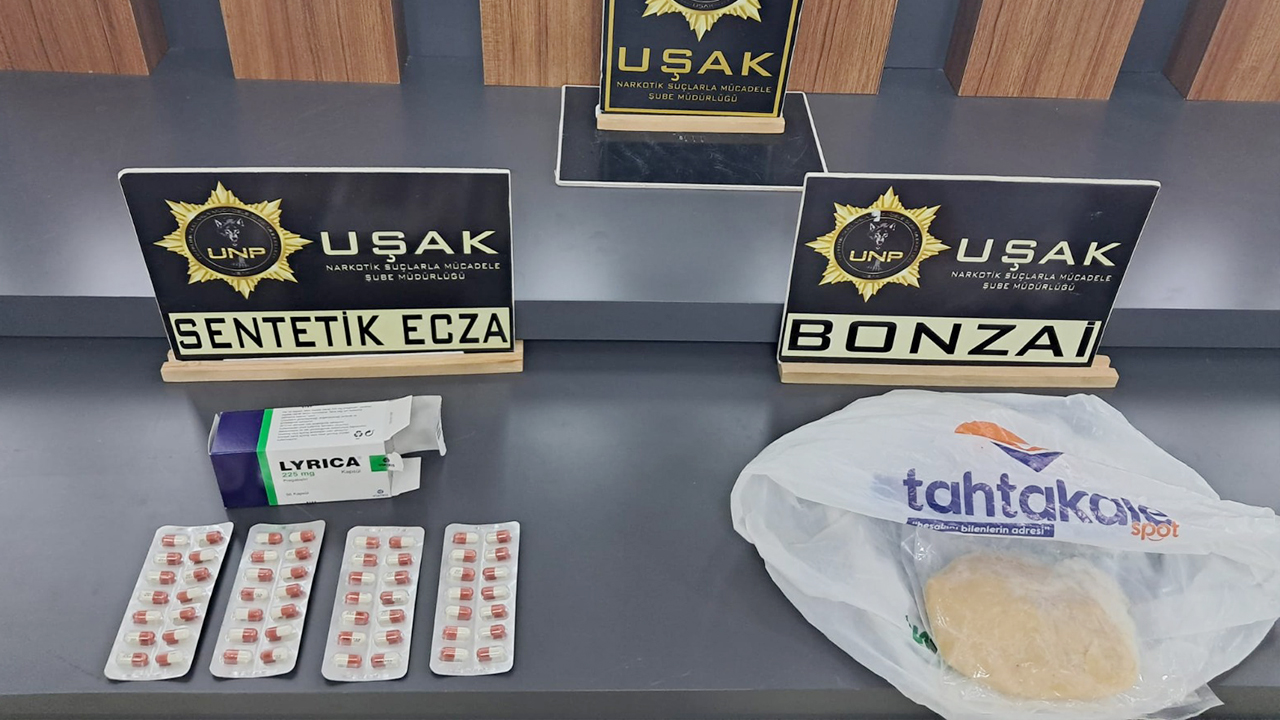 Uşak Bonzai Ecza Hap Operasyon1
