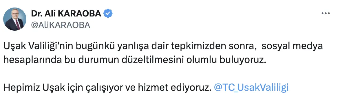 Ali Karaoba Sitem Uşak Valiliği 3