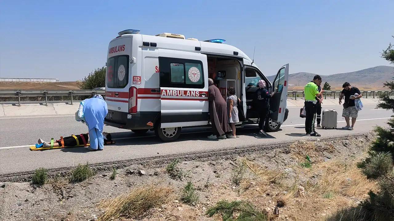Lastik Patlama Kaza Uşak1