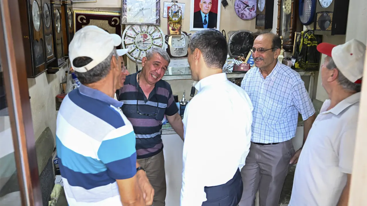 Naci Aktaş Esnaf Ziyareti Uşak 1