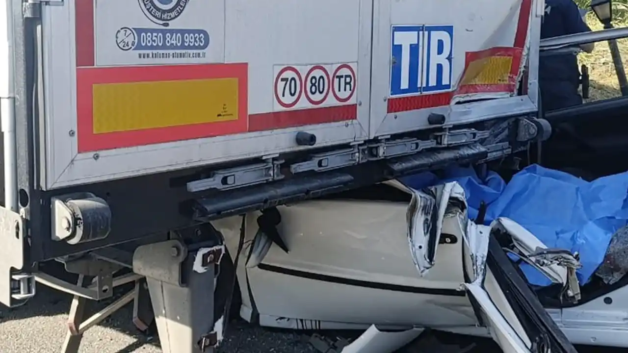 Turgutlu Uşak Kaza Tır1