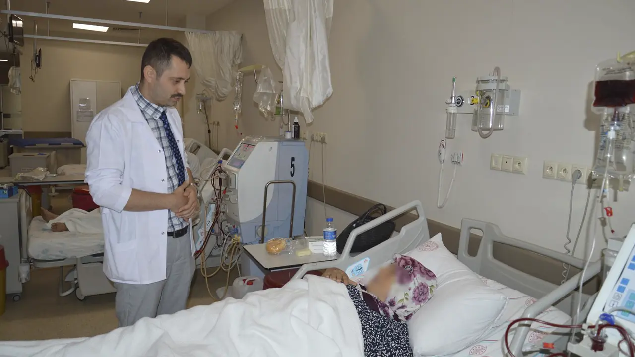 Başhekim Saka’dan Diyaliz Hastalarına Ziyaret