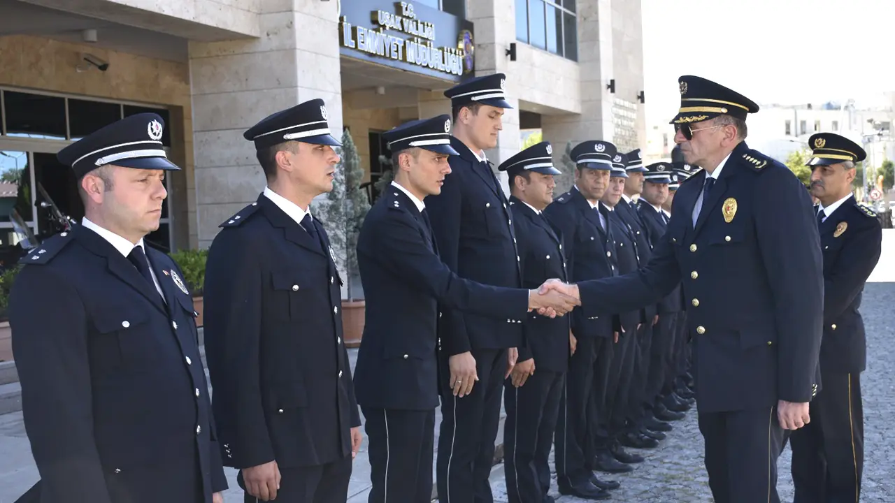 Uşak İl Emniyet Müdürü Taner Çiftçi Göreve Başladı 1