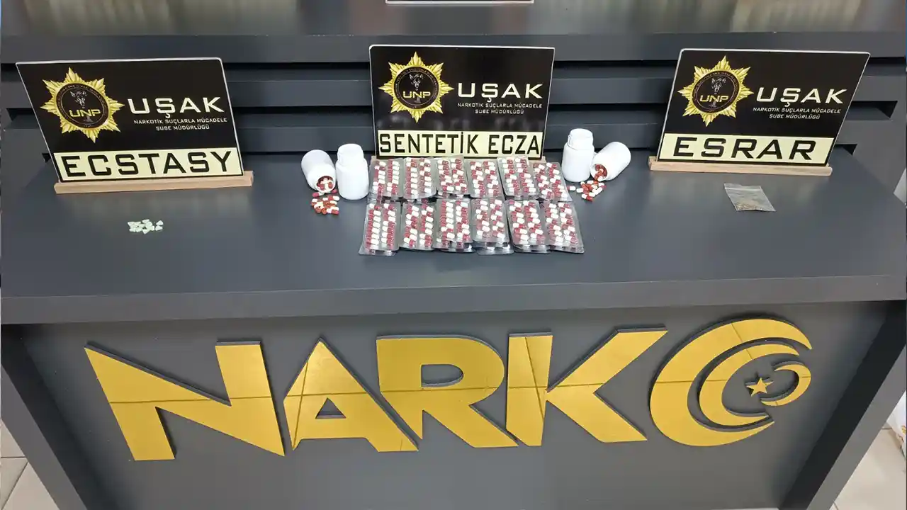 Uşak Madde Ticaret Tutuklama1