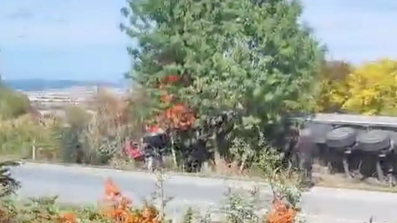 Çarıkköy Tır Kaza1