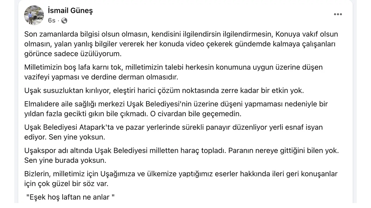 Ismail Güneş Eşek Hoşaftan Ne Anlar Ali Karaoba