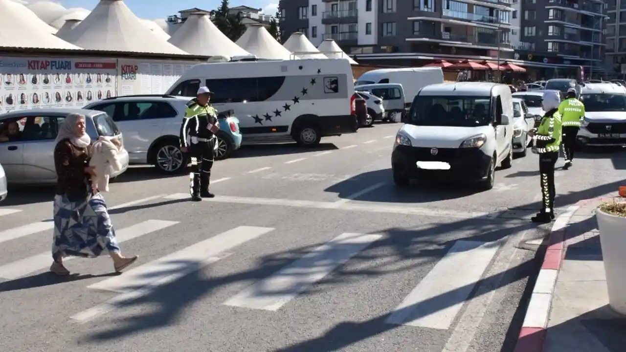 Uşak Yaya Trafik1
