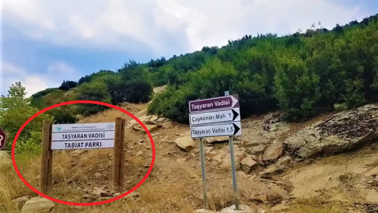 Taşyaran Vadisi Uşak Tabela4