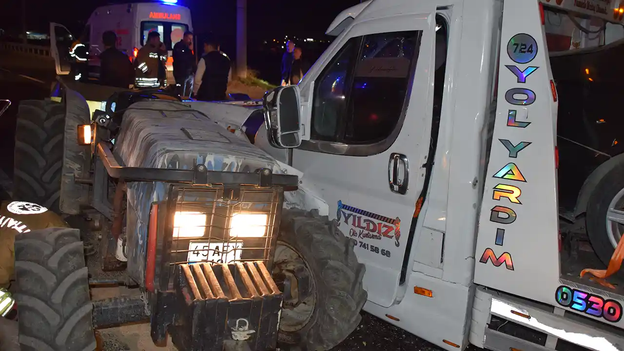 Traktör Kaza Kamyonet1